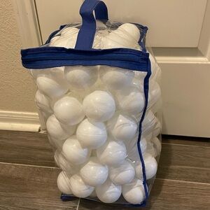 Ball Pit Plastic Balls 100 count - white